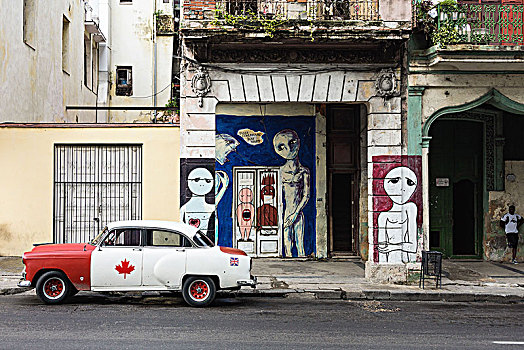 古巴,哈瓦那,建筑