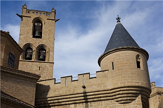 欧里特,城堡,纳瓦拉,西班牙
