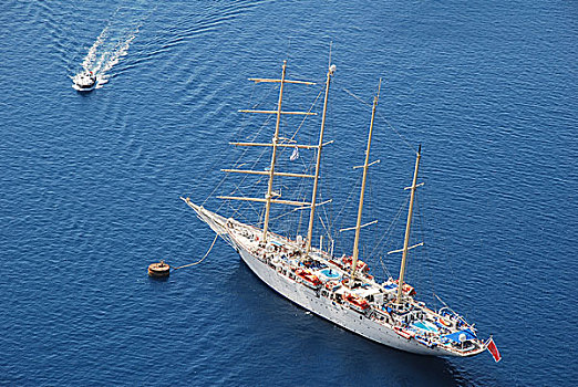 爱琴海上的豪华帆船游艇