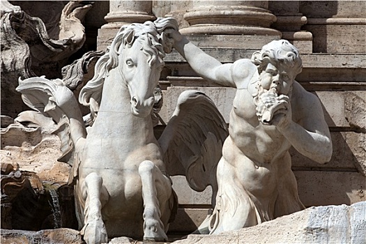 喷泉,著名,罗马