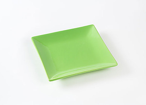绿色,盘子