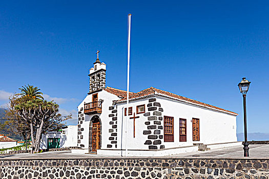 教堂,帕尔玛,加纳利群岛,西班牙,欧洲