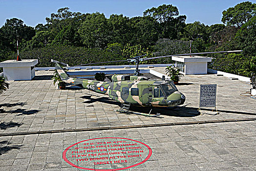 直升飞机,战争,展示,皮质带,胡志明市,越南
