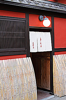 传统建筑,袛园,京都,京都府,关西地区,本州,日本