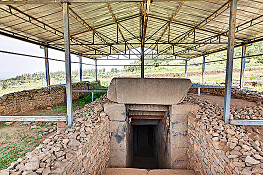 墓地,阿克苏姆,埃塞俄比亚