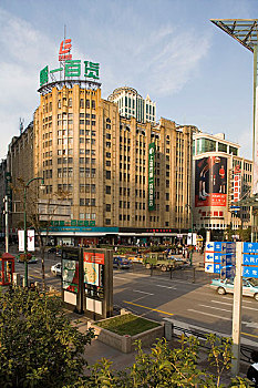 上海南京西路风光