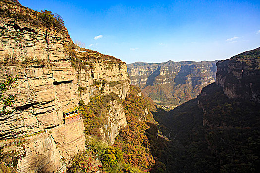 峡谷,公路,岩石