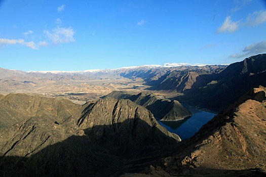 新疆哈密,石城子水库