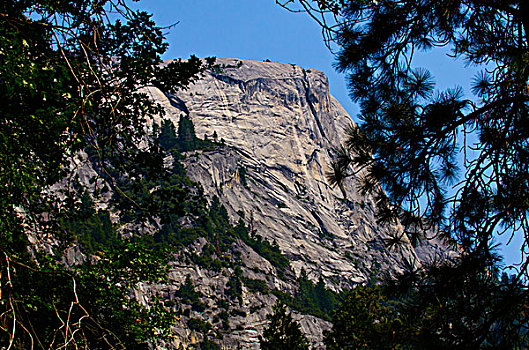 美国,加利福尼亚,优胜美地国家公园,教堂岩
