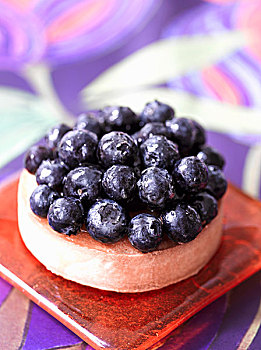 蓝莓,果料小馅饼