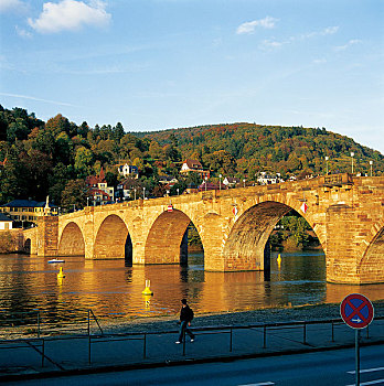 德国海德堡内卡河老桥