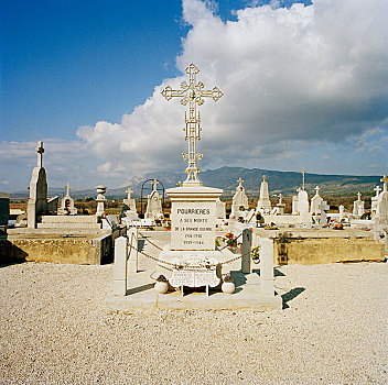 墓地,普罗旺斯,法国
