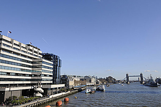 风景,伦敦桥,泰晤士河,贝尔法斯特,塔桥,伦敦,英格兰