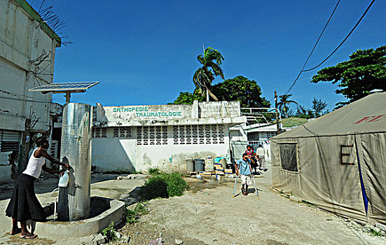 haiti,port,au,prince,hospital,building