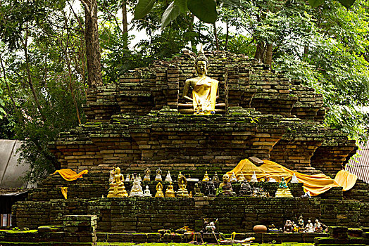 泰国,清迈,寺院,庙宇