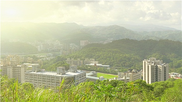 台北,城市天际线