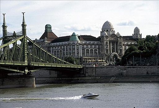 多瑙河,船,建筑,布达佩斯,匈牙利,欧洲,欧盟新成员
