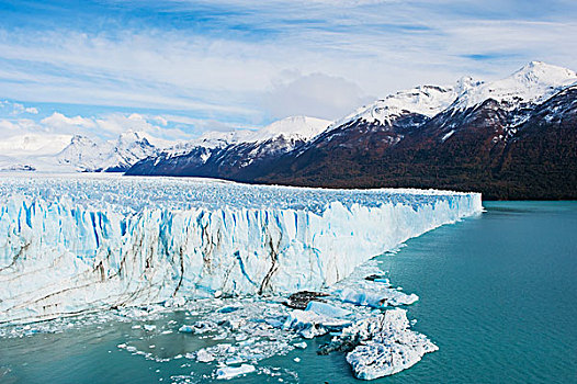 莫雷诺冰川,秋天,巴塔哥尼亚,阿根廷