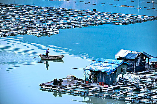 福建霞浦,渔家,渔船,养殖