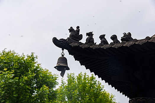 天津市滨海新区潮音寺风光