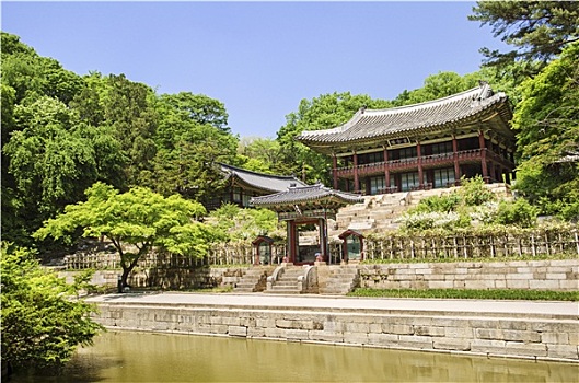 宫苑,建筑,首尔,韩国