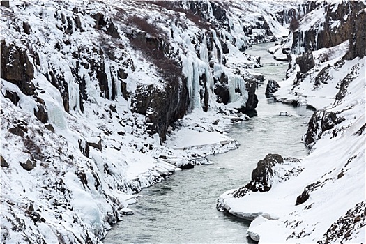 冬季风景,冰岛