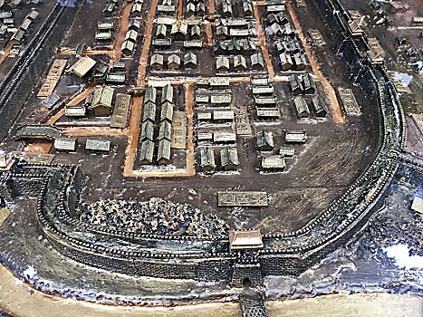 广州古城模型