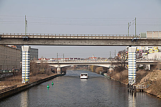 风景,铁路桥,婚礼,柏林