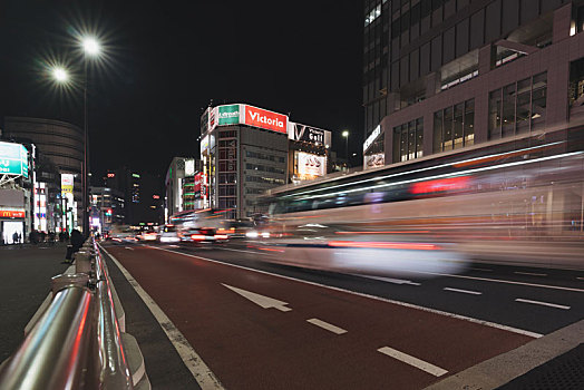 日本东京市区道路