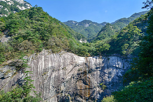 湖北天堂寨国家地质公园夏日风光