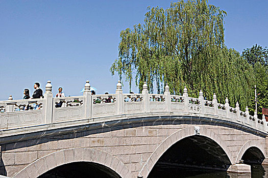 桥,公园,北京,中国