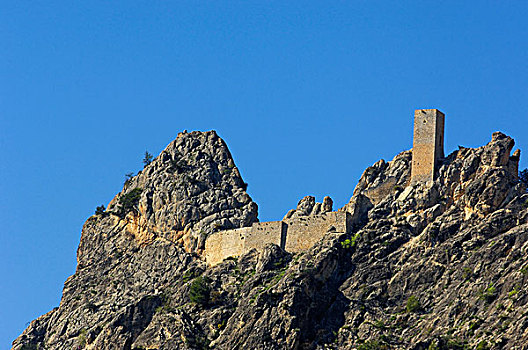 城堡,克鲁赛罗,别墅,自然,公园,省,安达卢西亚,西班牙,欧洲