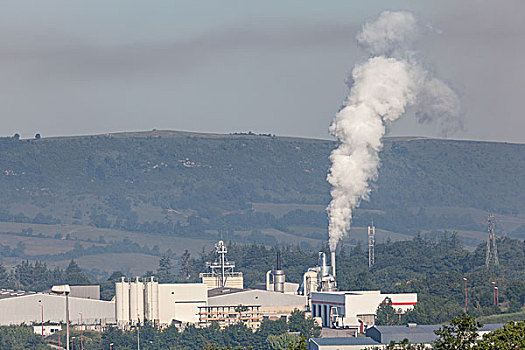 工厂,污染,空气