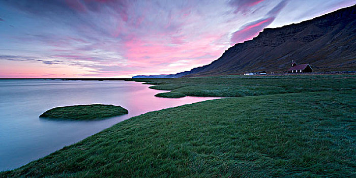 冰岛,西部,峡湾,大西洋