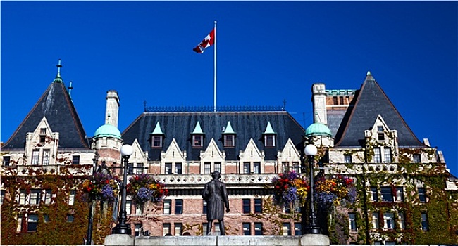 历史,皇后酒店,维多利亚,不列颠哥伦比亚省,加拿大