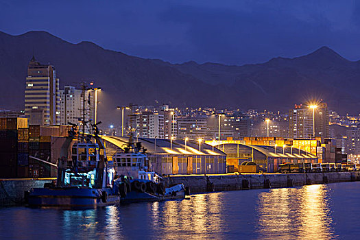 智利,安托法加斯塔,港口