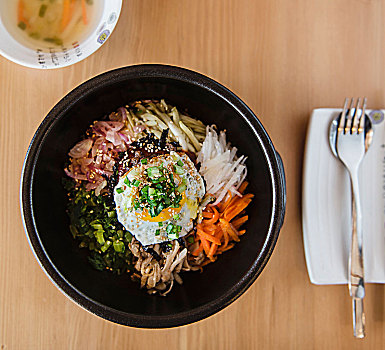 传统,韩国,盘子