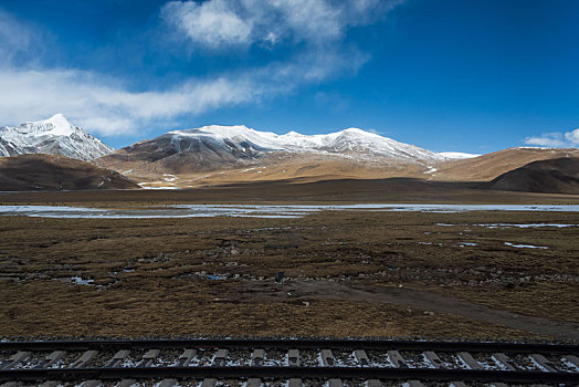 青藏铁路沿线风光