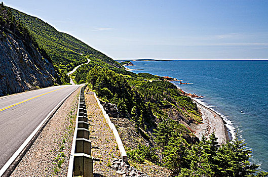 小路,布雷顿角岛,新斯科舍省,加拿大