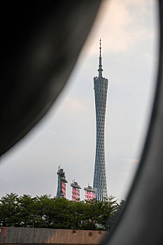 羊城广州珠江新城cbd现代化建筑群