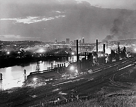 钢厂,匹兹堡,宾夕法尼亚,美国