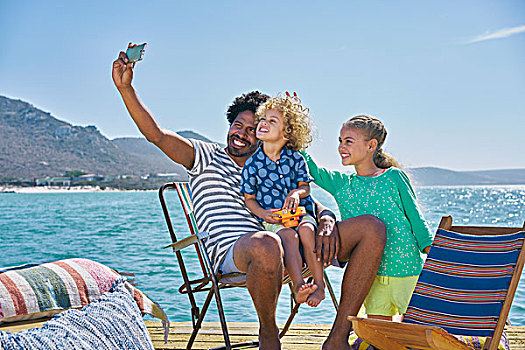 家庭,船屋,甲板,南非