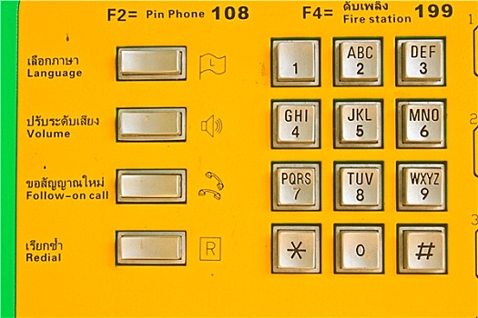 按键,数字,公用电话