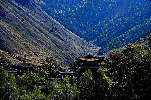 丹巴,甘孜州,藏族,藏寨,碉楼