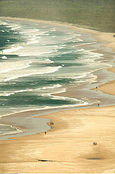 俯视,海滩,拜伦湾,新南威尔士