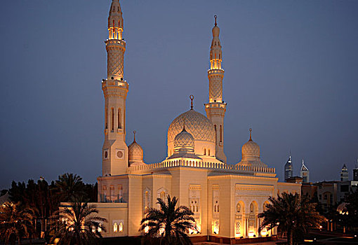 阿联酋,迪拜,清真寺