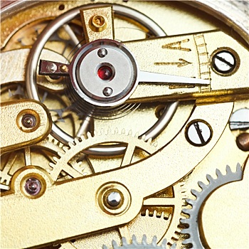 黄铜,机械,钟表机械,复古,手表