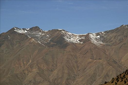 第一,雪,山峦,乌兹别克斯坦