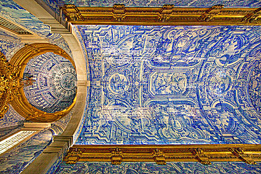 葡萄牙,天花板,教堂,画廊