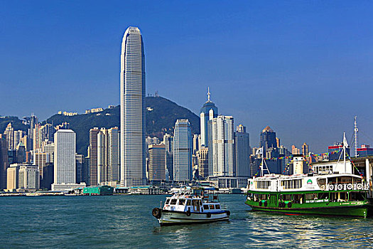 风景,金融中心,香港